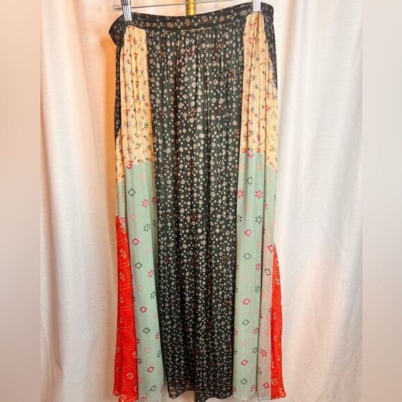 Anthropologie x Verb Pallavi Singhee Margot Pleated Maxi Skirt - Picture 5 of 8